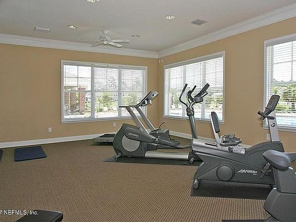Modern clean gym