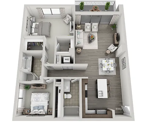 Floor plan B4-1438