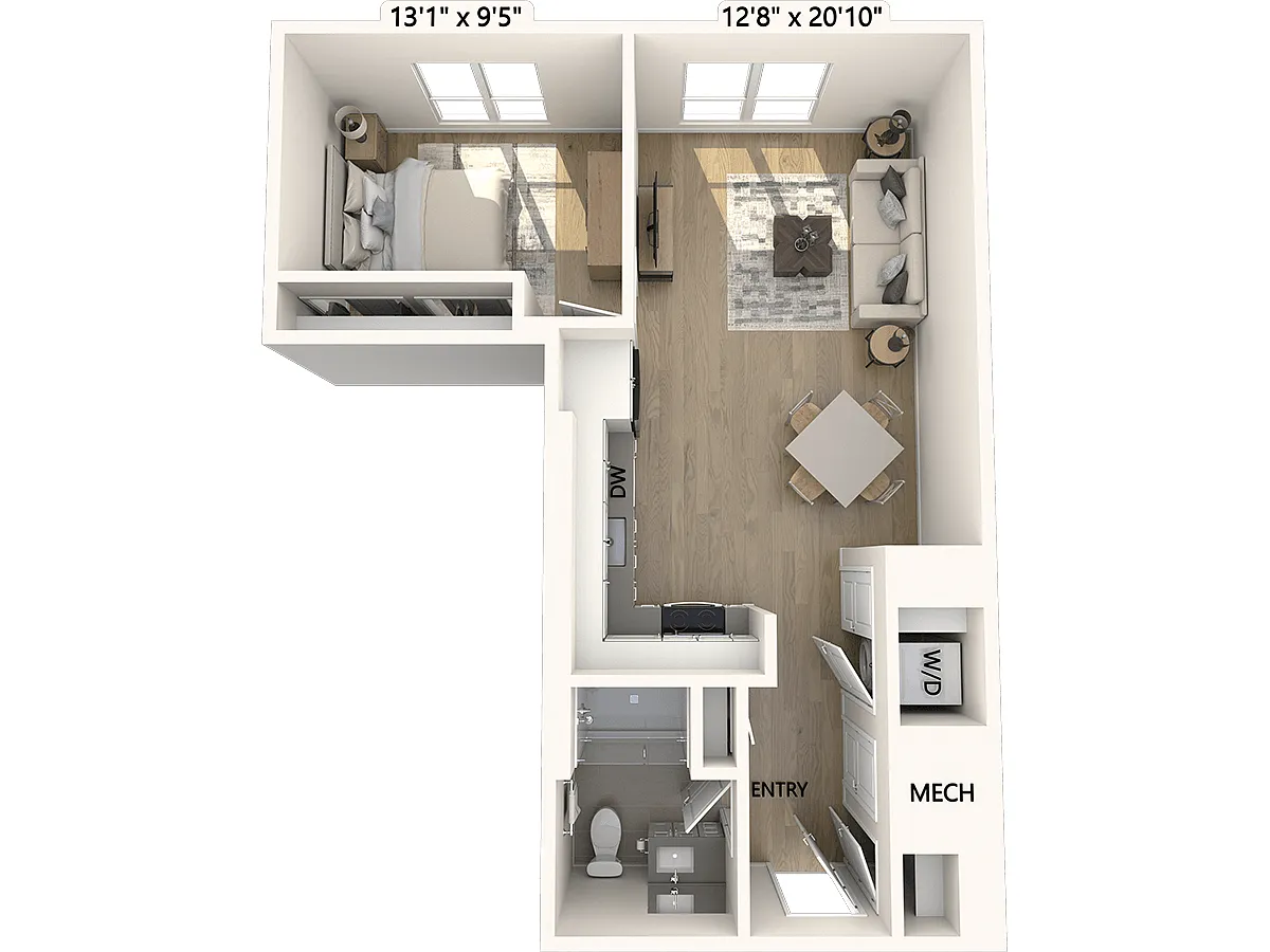 Floor plan A13 - Design Collection I