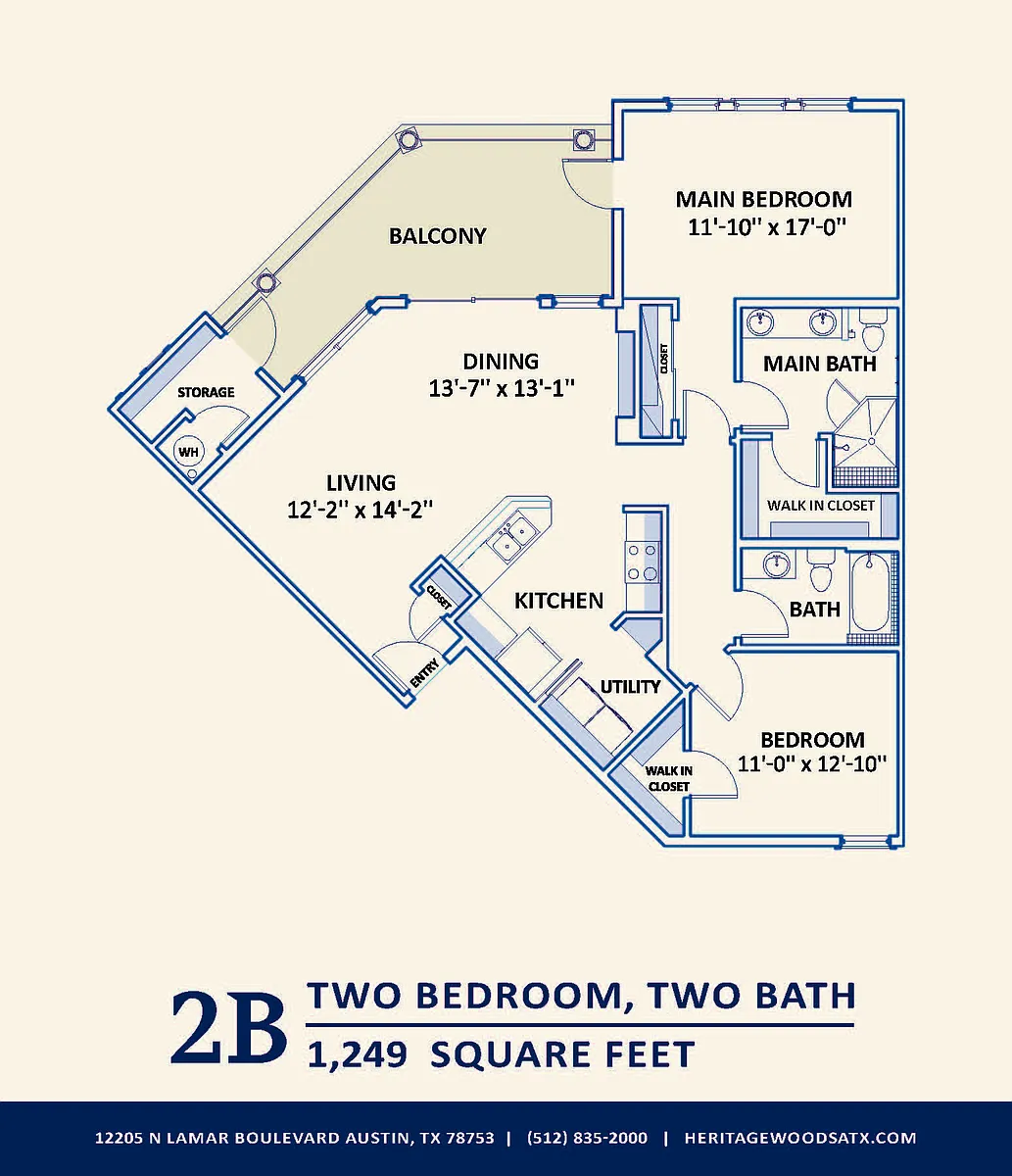 Floor plan 2B