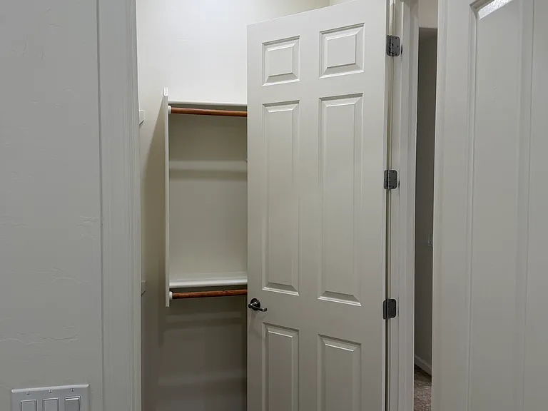 Master walk in closet