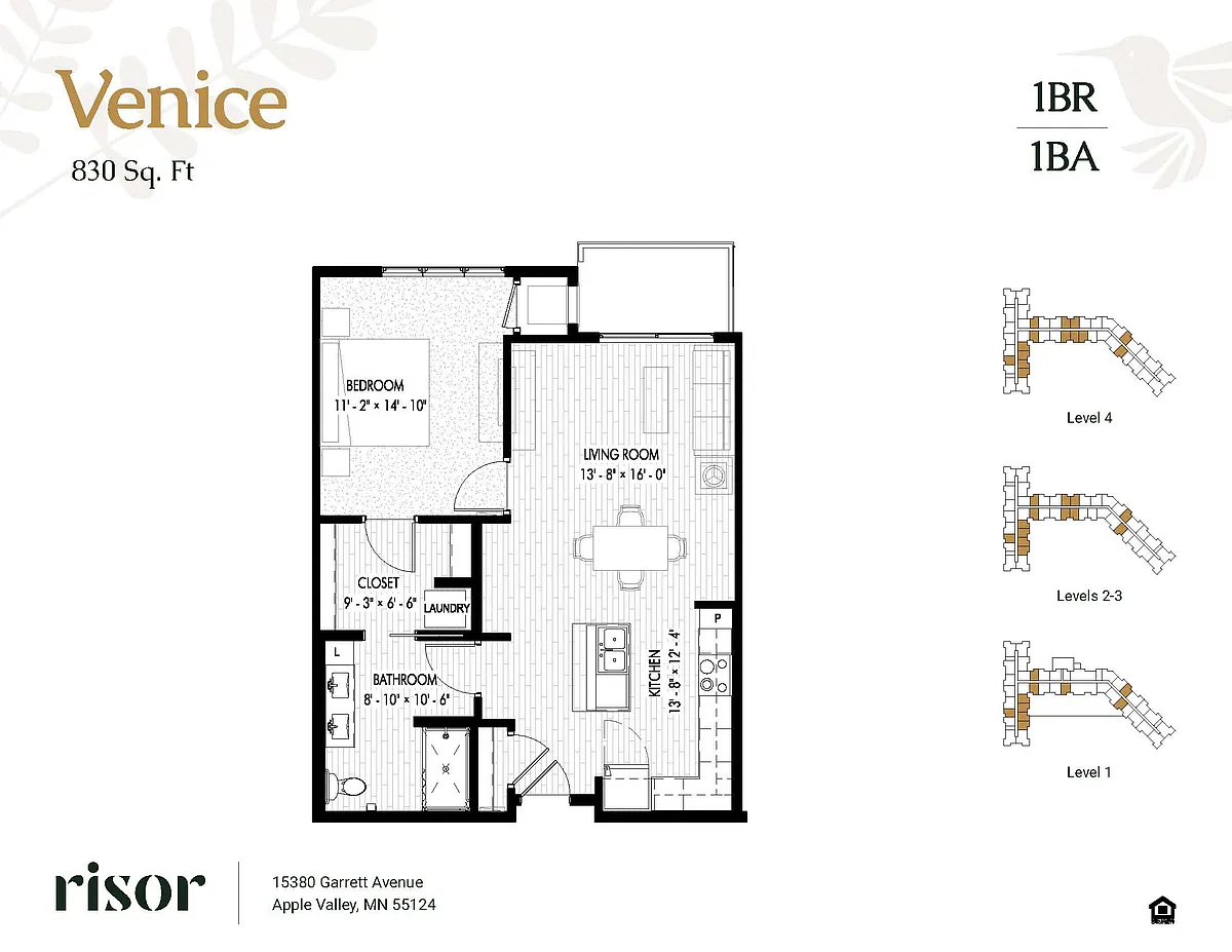 Floor plan Venice