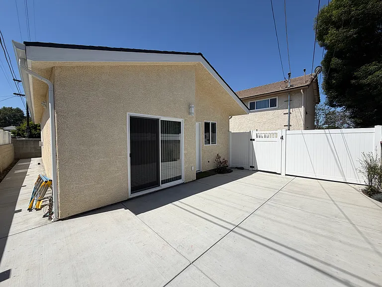 Front patio