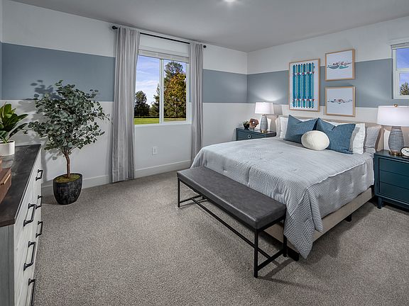 Modeled Residence 3 at Dockside of Delta Shores.