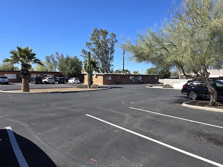Large Off Street Parking Lot, Private with Ample Parking Spaces
