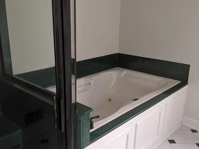 Shower and jacuzzi tub