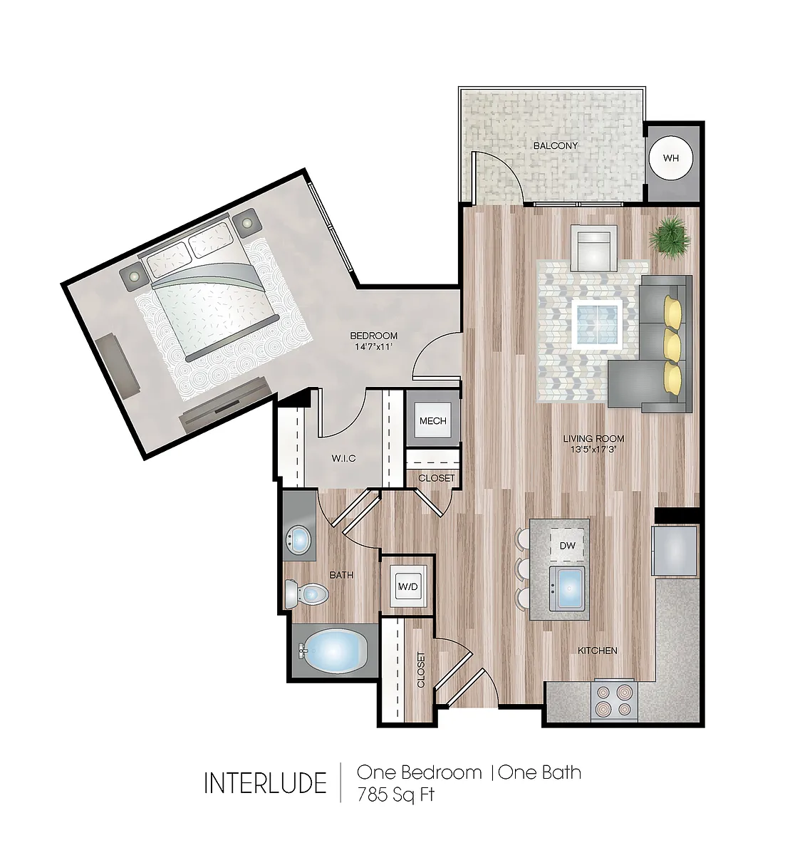 Floor plan Interlude