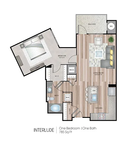 Floor plan Interlude