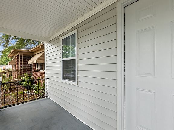 Large front porch