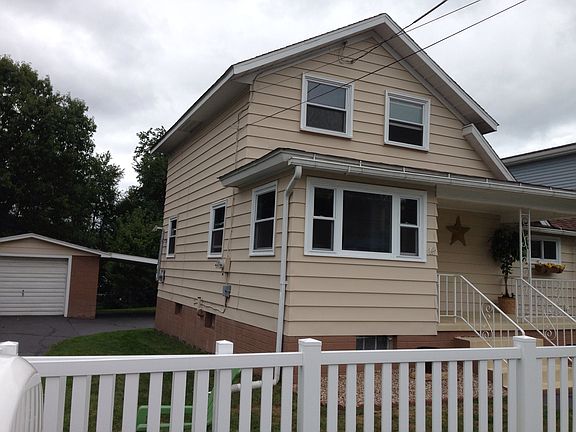 Home and driveway to garage