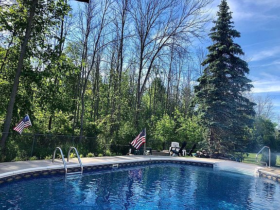 Swimming Pool, Backyard View