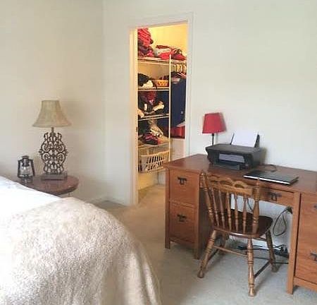 bedroom with close