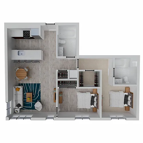 Floor plan B6