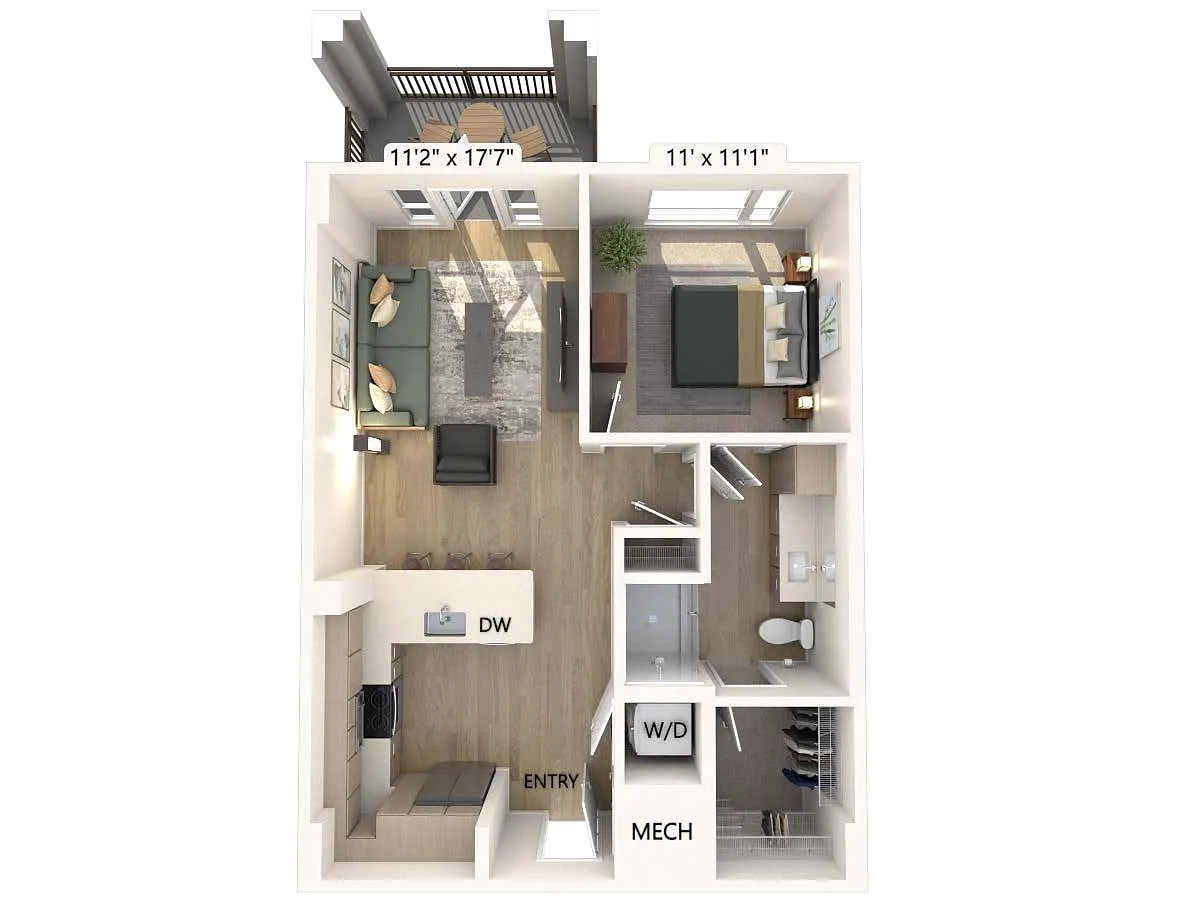 Floor plan A1-706