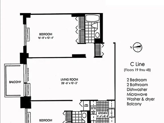 2nd image of 145 W 67th St APT 31C