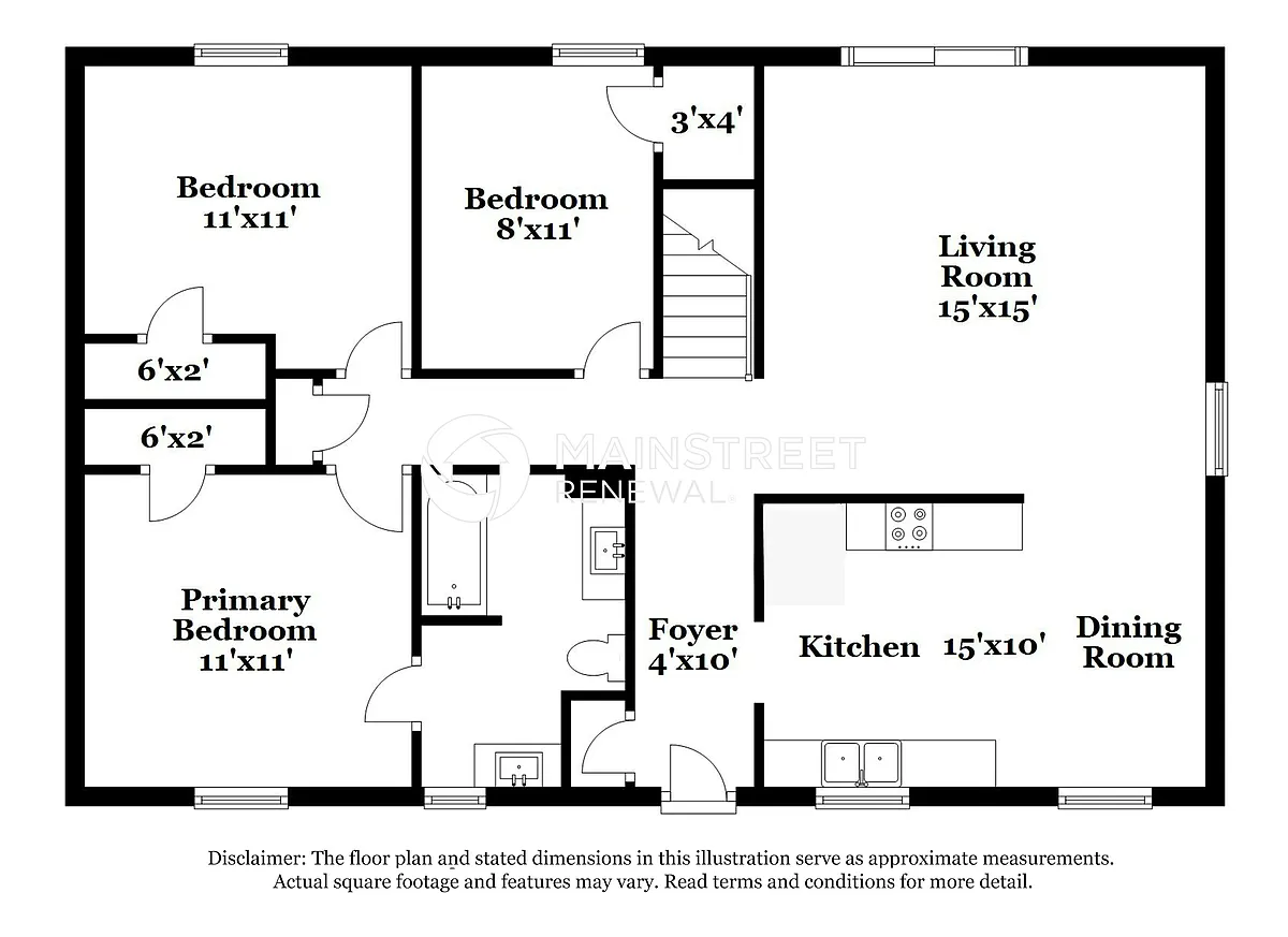 Floor Plan - 20308 E 17th St N