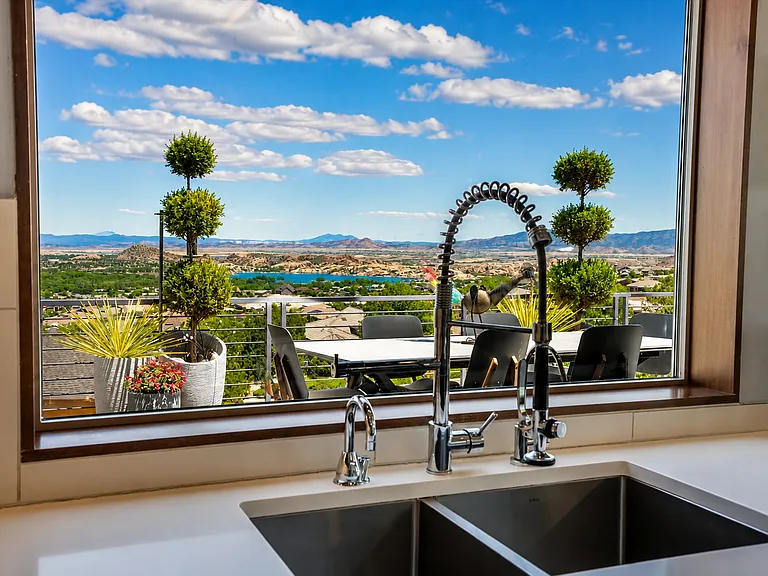 View from Kitchen Sink!
