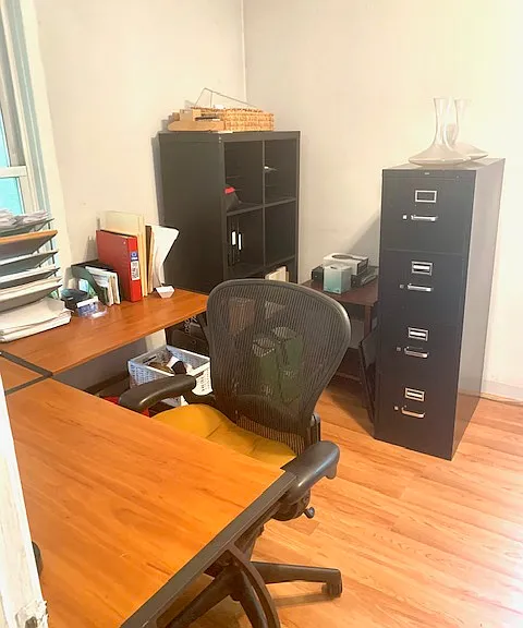 Bedroom 1 currently used as an office