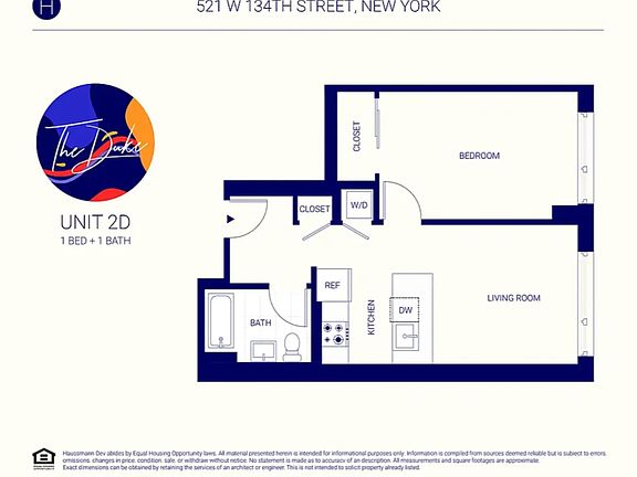 2nd image of 521 W 134th St #5E