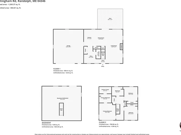 22 Nottingham Road, Randolph, ME 04346