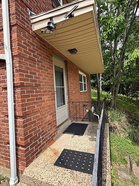 Main door for duplex entrance.