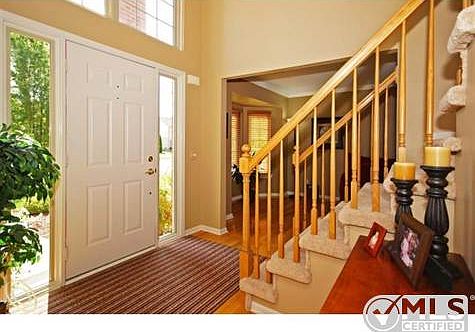 Hardwood Floors in Foyer