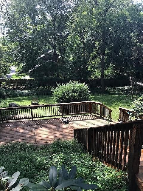 Back Deck and Yard