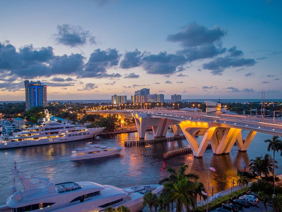 Walk/ Drive over 17th Street bridge to World Famous Fort Lauderdale Beach