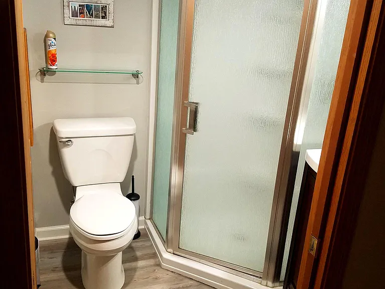 Basement bathroom