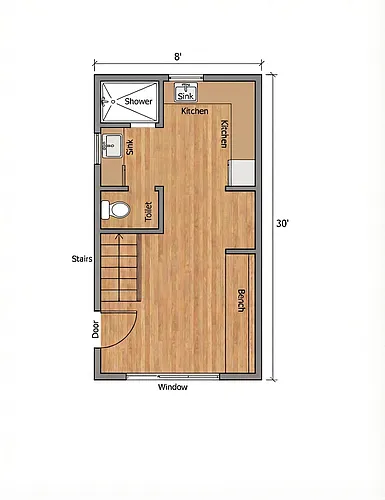 Floor plan Light and Lofty
