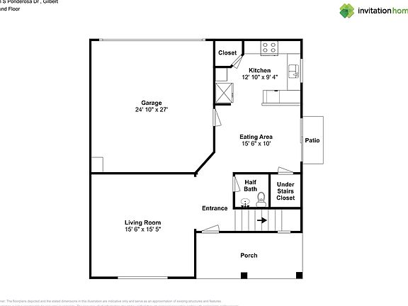 3rd image of 1363 S Ponderosa Dr