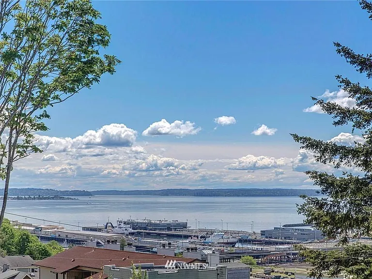 Enjoy sweeping views of Puget Sound from this waterfront vantage point