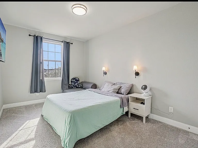 Bedroom 3 on second level. Walking closet.