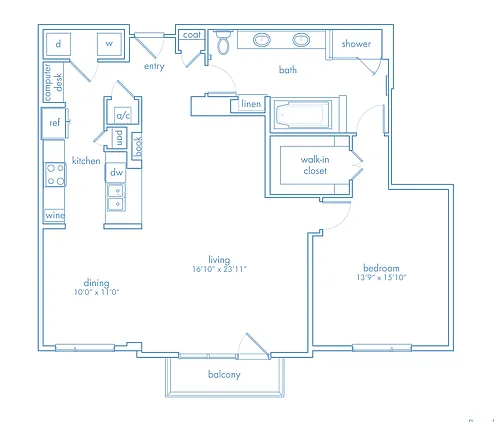 Floor plan A8