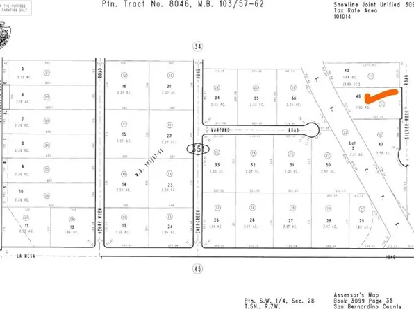 0 Silver Rock Rd Lot 46, Pinon Hills, CA 92372