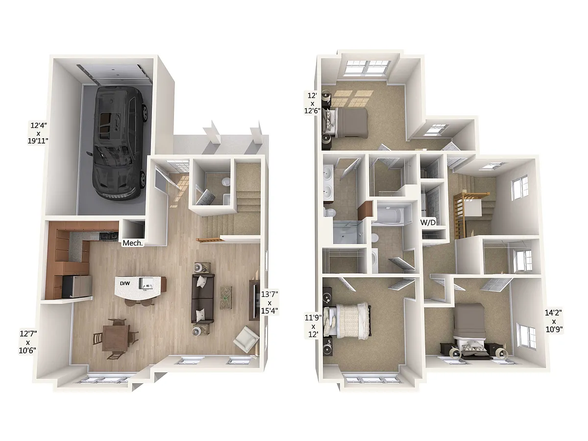 Floor plan C2T