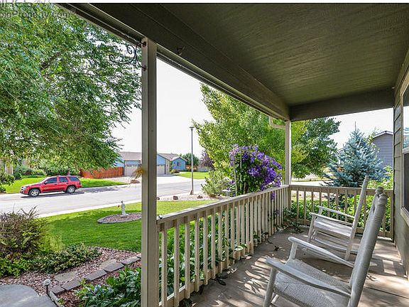 Covered front porch