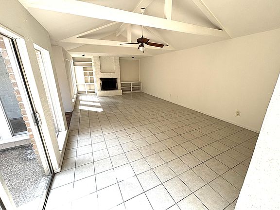 Huge living and dining room combo with vaulted ceiling