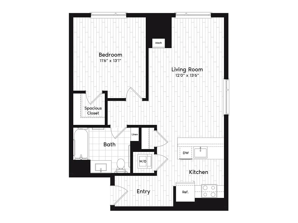 Floor plan A8