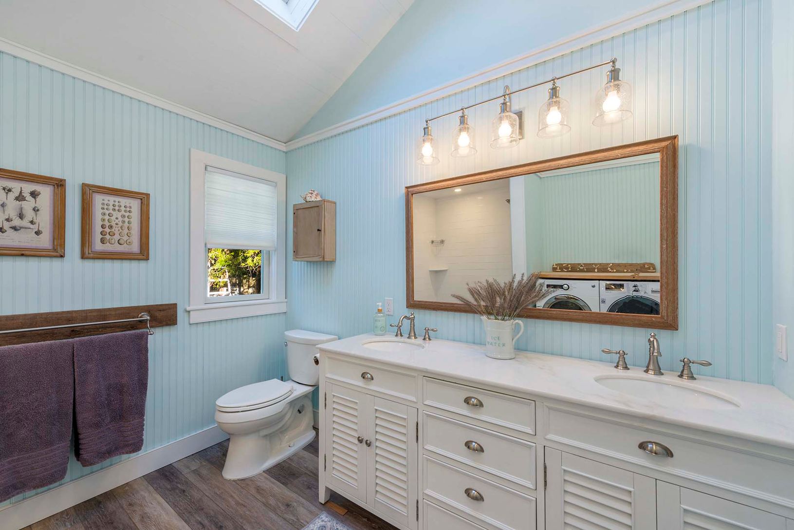 All New Bathroom with Washer Dryer