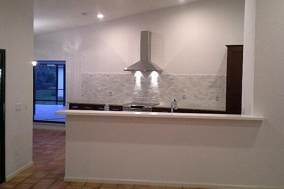 View from the family room