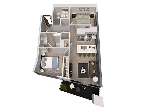 Floor plan B4