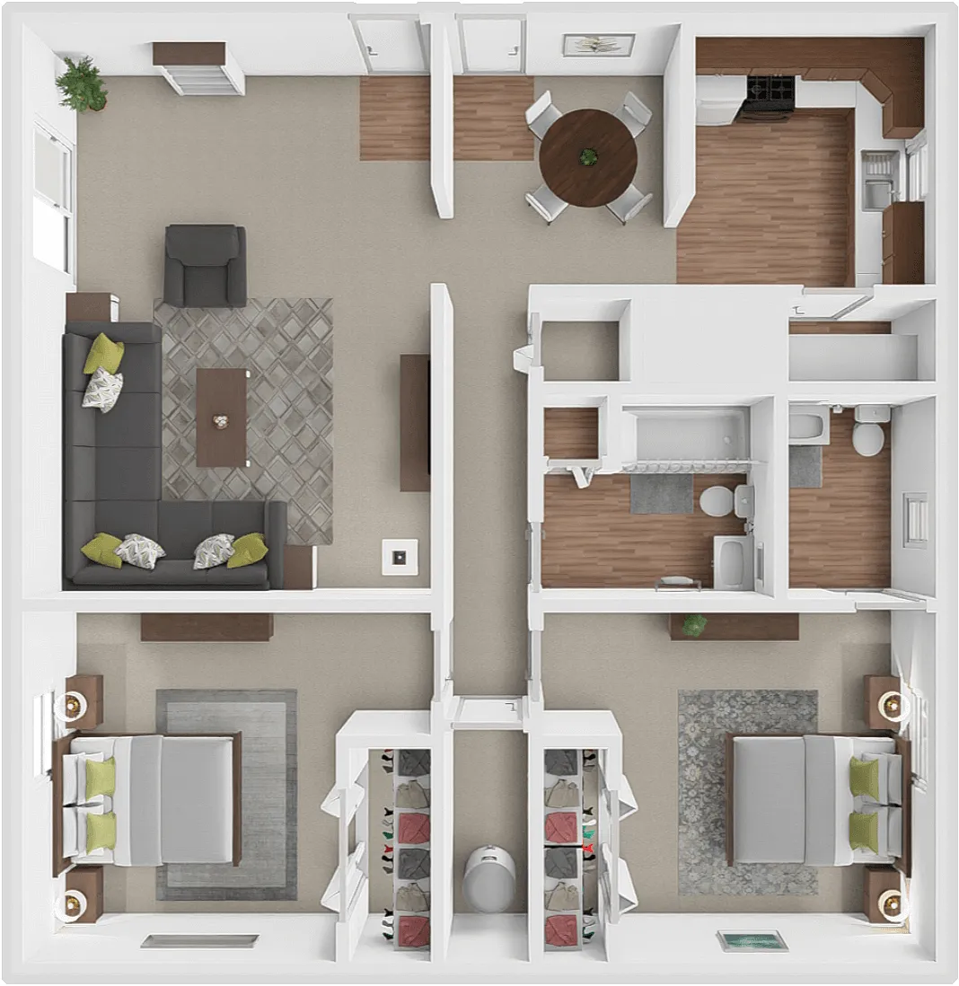 Floor plan Thoroughbred