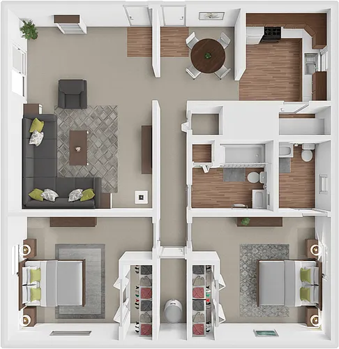 Floor plan Thoroughbred