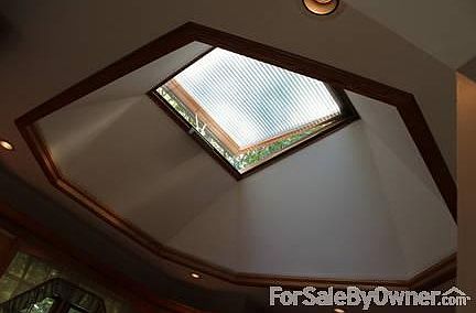 skylight in kitchen