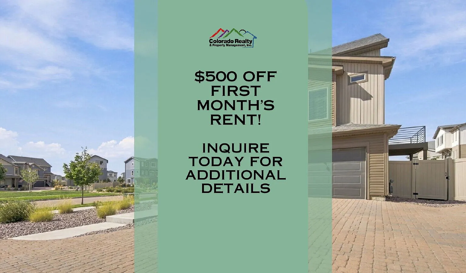 3 bed, 2.5 bath, 2008 sqft, $2,560 — Photo 1
