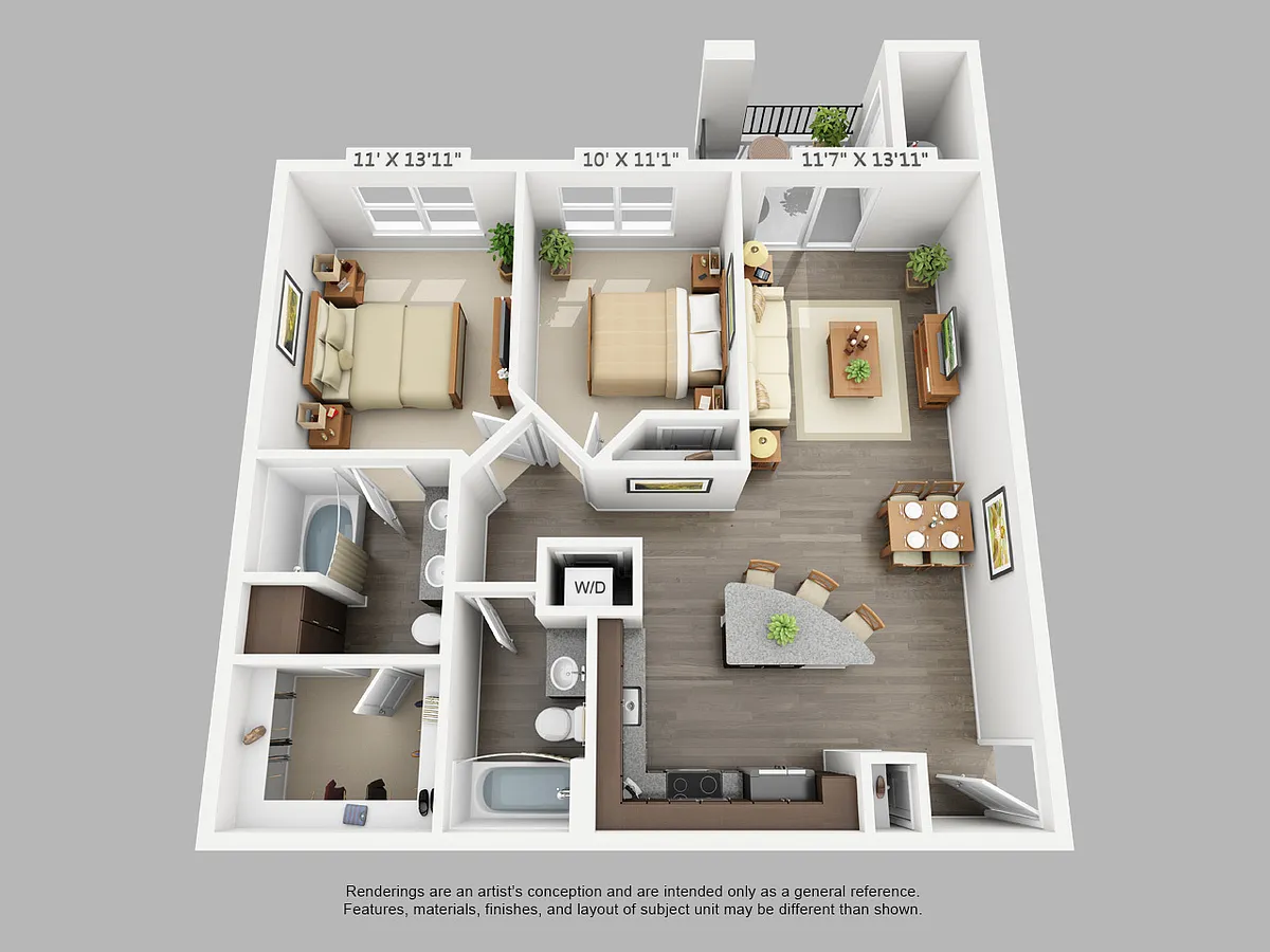 Floor plan B1