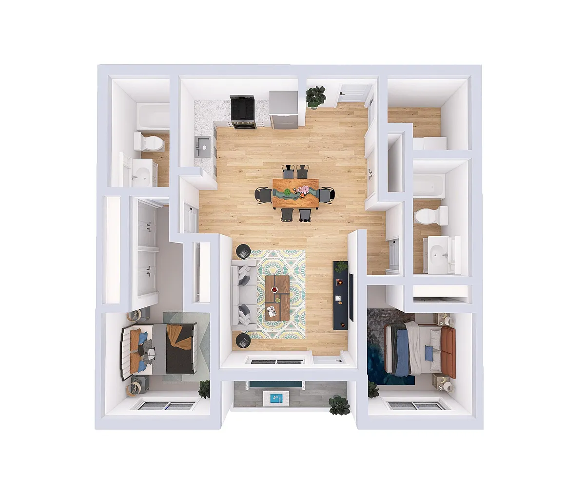 Floor plan Hadar