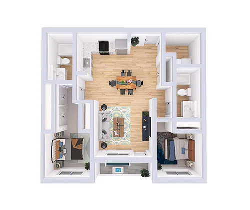 Floor plan Hadar