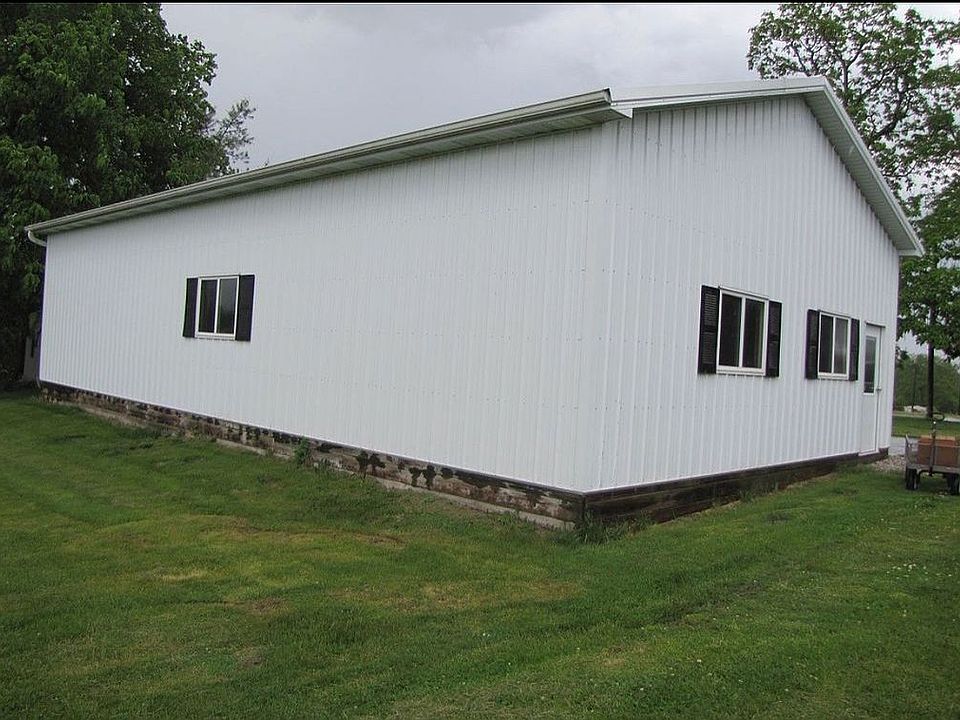 Back and side of shop